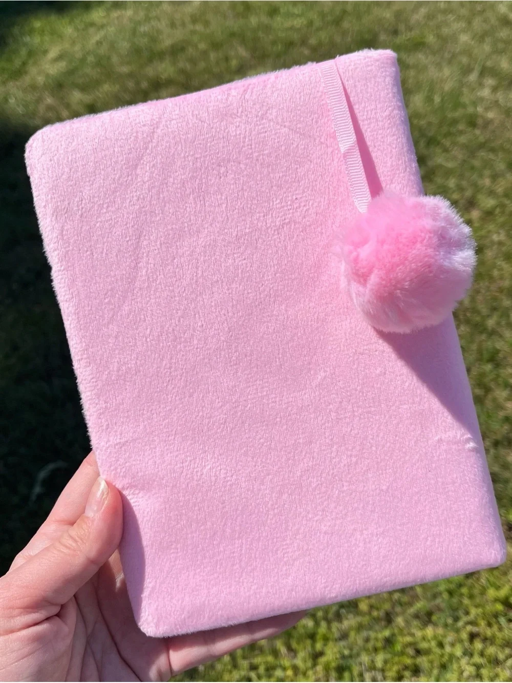 Holographic Kawaii Pink Blue Lollipop with Bow Glitter Notebook